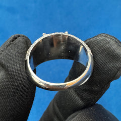 2.5Ct VS1 Intense Pink Color Radiant Cut Lab Grown Diamond Engagement Ring