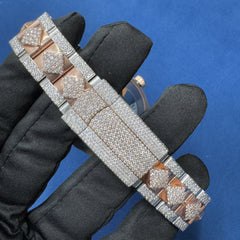 41MM Customized VVS Lab Grown Diamond Watch