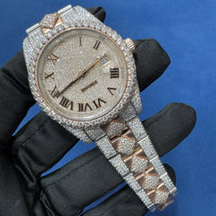 41MM Customized VVS Lab Grown Diamond Watch