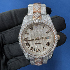 41MM Customized VVS Lab Grown Diamond Watch
