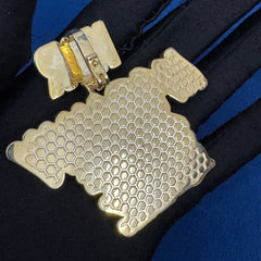 VVS Lab Grown Diamond Custom Name Pendant