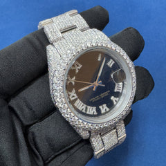 VVS Lab Diamond Watch ,Fully Iced out Watch For Unisex