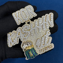 VVS Lab Grown Diamond Custom Name Pendant