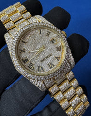VVS Moissanite Diamond Watch ,Fully Iced out Watch for Women