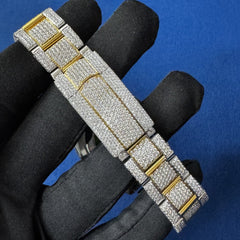Iced out Hip-Hop Lab Diamond Luxury Watch , Passing Diamond Tester