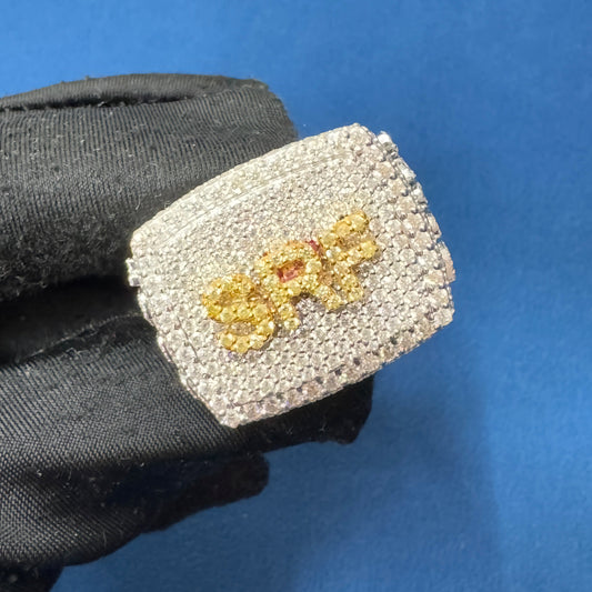 VVS Lab Grown Diamond Custom Champion Ship Hip hop Ring for Men