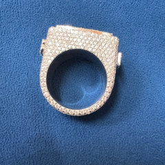 VVS Lab Grown Diamond Custom Champion Ship Hip hop Ring for Men
