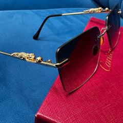 Vintage “Le Leopard” Frames sunglasses