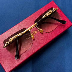 Vintage “Le Leopard” Frames sunglasses