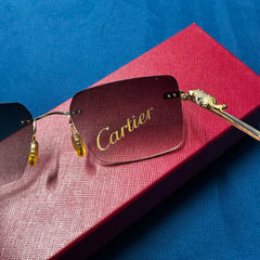 Vintage “Le Leopard” Frames sunglasses