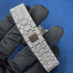 VVS Moissanite Diamond Watch ,Fully Iced out Watch