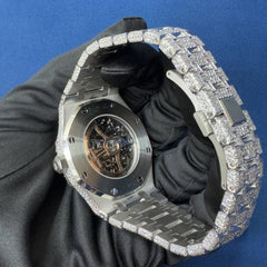 VVS Moissanite Diamond Watch ,Fully Iced out Watch
