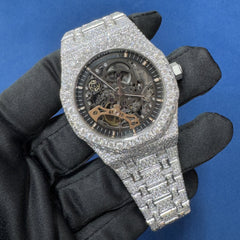 VVS Moissanite Diamond Watch ,Fully Iced out Watch