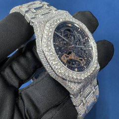 VVS Moissanite Diamond Watch ,Fully Iced out Watch