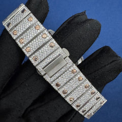 41MM VVS Lab Grown Diamond Watch For Men