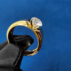 IGI Certified 2.0CT E VS1 Lab Diamond Engagement Ring for men