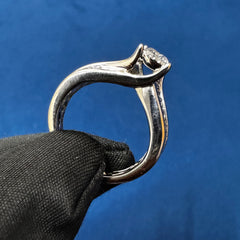 Round Cut 1.0CT E VS1 Lab Diamond Engagement Ring for Women