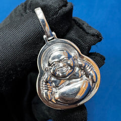 High Quality Real 18k gold Small Buddha Tiny Buddha Mini Buddha pendant