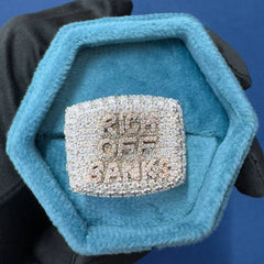 VVS Lab Diamond Customized Champion Ship Ring for Men
