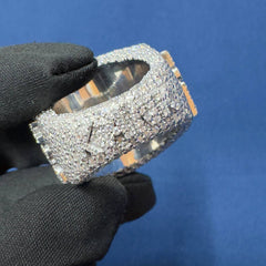 VVS Lab Diamond Customized Champion Ship Ring for Men