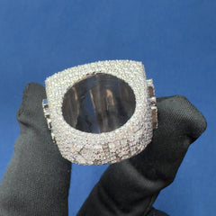 VVS Lab Diamond Customized Champion Ship Ring for Men