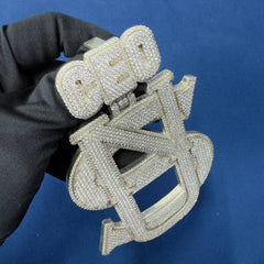 VVS Lab Diamond Custom Name Pendant