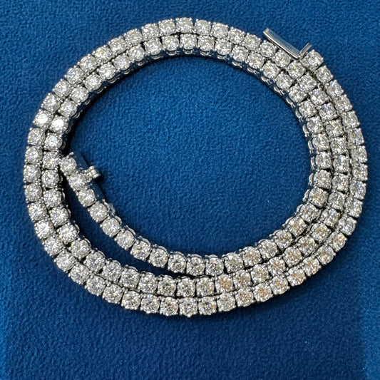 4 mm VVS Lab Grown Diamond Unisex Tennis Chain