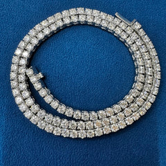 4 mm VVS Lab Grown Diamond Unisex Tennis Chain