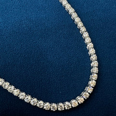 4 mm VVS Lab Grown Diamond Unisex Tennis Chain