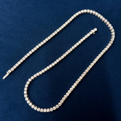 4 mm VVS Lab Grown Diamond Unisex Tennis Chain