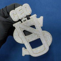 VVS Lab Diamond Custom Name Pendant
