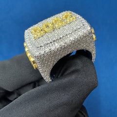 VVS Moissanite Diamond Customized Champion Ship Ring for Men