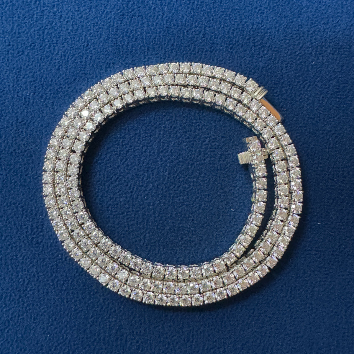 3 mm VVS Lab Grown Diamond Tennis Chain Unisex