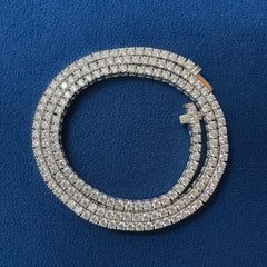 3 mm VVS Lab Grown Diamond Tennis Chain Unisex