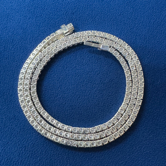 3 mm VVS Lab Grown Diamond Tennis Chain Unisex