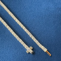 3 mm VVS Lab Grown Diamond Tennis Chain Unisex
