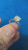 8mm D Colour VVS 2 Cushion Cut Lab Grown Diamond Ring , Solitaire Engagement Ring