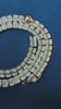 8.5mm Round & Baguette Cut Moissanite Diamond Iced Out Tennis Chain