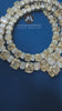 VVS1 Lab Diamond Canary Yellow and Colorless Celebrity Tennis Necklace