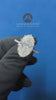 4CT VVS Moval Cut Lab Grown Diamond Hidden halo Engagement Ring