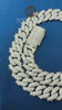 16mm Ice Out Lab Grown Diamond 10K White Gold Custom Miami Cuban Necklace