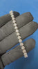 4mm VVS Moissanite Diamond Tennis Bracelet ,18KT White Bracelet for Men or Women
