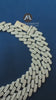 14mm Ice Out Lab Grown Diamond Cuban Necklace, 10K White Gold Cuban Link Chain